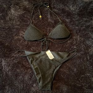 Revolve x nookie triangle bikini set